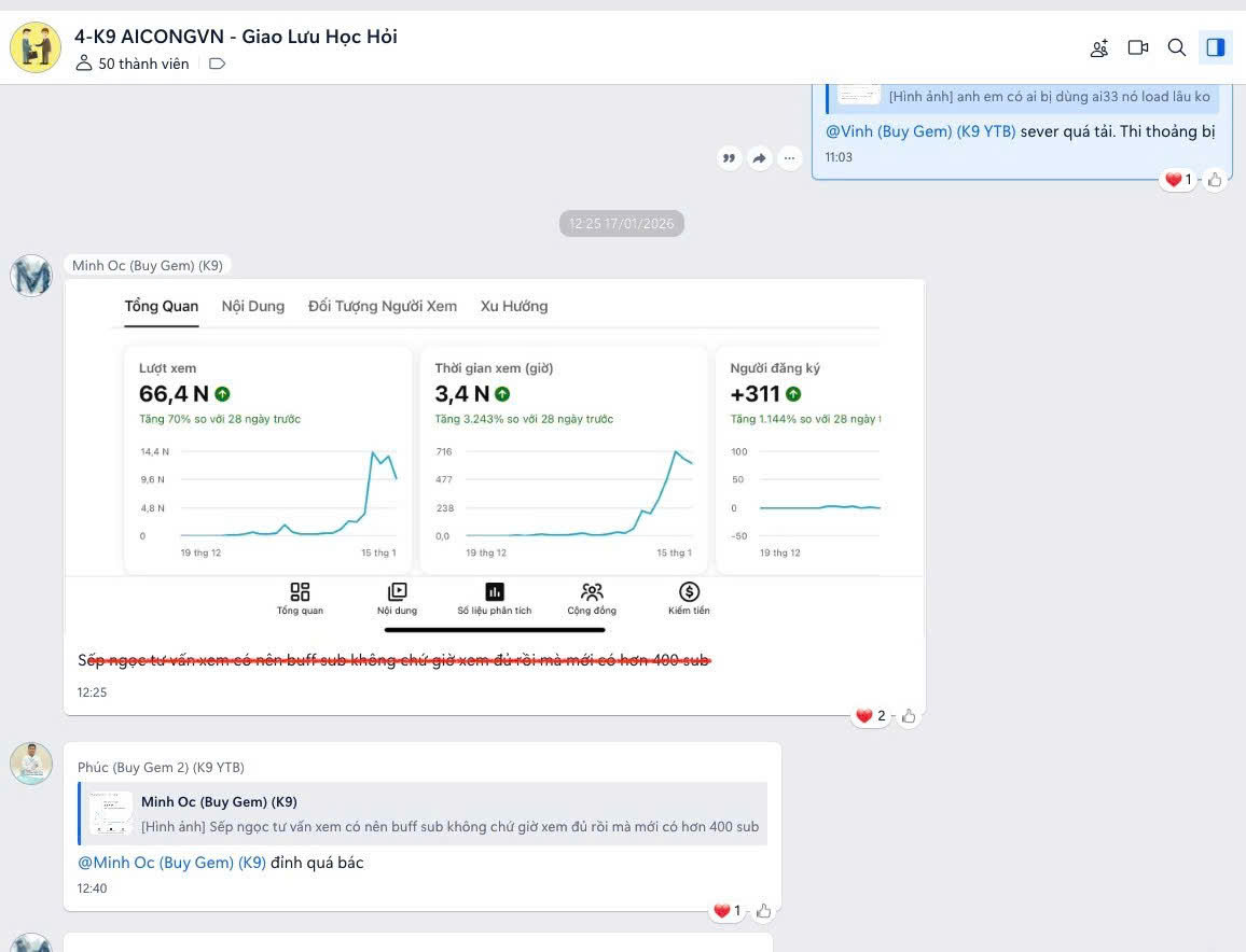 Feedback học viên 11
