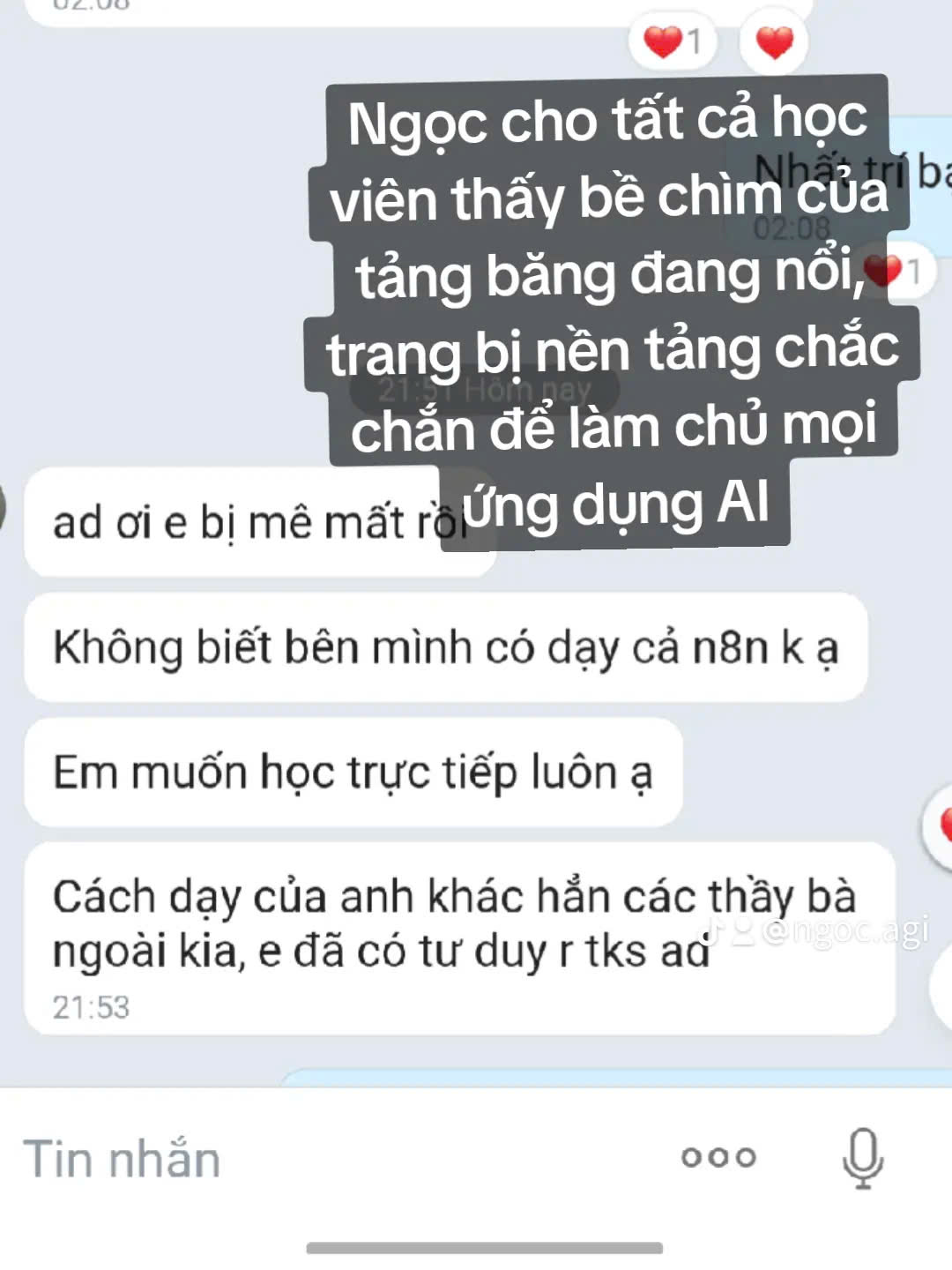 Feedback học viên 8